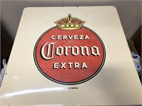 Vintage Porcelain Top Corona Bar Table