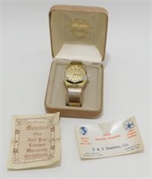 Vintage Manual Wind Seiko Watch With Box and