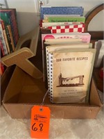 Box lot cookbooks