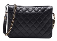 Chanel Lambskin Chain Shoulder Bag