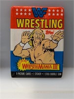 1987 Topps Wrestle Mania III Pack