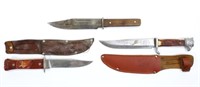 Vintage Fixed Blade Knives: Sabre, Imperial