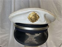 VINTAGE PLANO FIRE DEPARTMENT CAPTAINS PARADE HAT