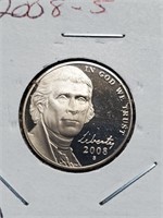 2008-S Proof Jefferson Nickel