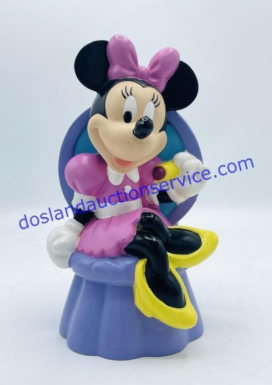 Plastic Minnie Mouse Bank
