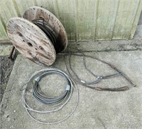 Steel Cable, Spool plus Pieces