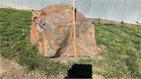 Large boulder, east side, you load