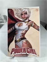 POWER GIRL #1 - DC - NATE SZERDY COVER