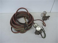 CUTTING TORCH HOSES,GUAGES & TORCH