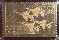 US Air Force - 22K Gold Plate Replica