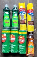 Lot of House Cleaning Products