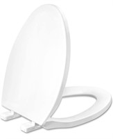 Toilet seat Elongated with Slow Close Hinges,