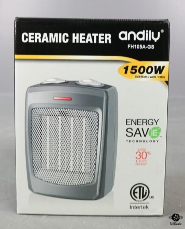 Intertek Ceramic Heater / NIB