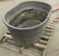 RUBBER WATER TUB WITH WATER HEATER