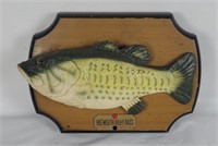 Singing  Big Mouth Billy Bass Plaque