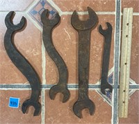 Four Vintage Wrenches