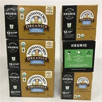 72 PCS KEURIG K CUP PODS NEWMAN OWN ORGANIC