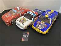 Confection Race Car Tins