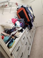 Entire Contents Left Side of Closet