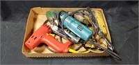 Electric stapler, grinder and drill