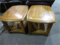 2 End Tables 23" x 30" x 26"