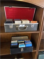 Vintage 8 Track Tapes and Cases