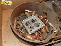 COPPER FITTINGS AND PARTS CLEANER BASKET