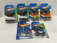 Assorted Batman diecast hot wheel cars