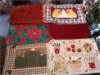 15 Sets Of Cloth "Table" Place Mats.