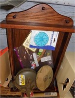 DISPLAY CABINET, 2 CANTEENS, OTHER MISC.