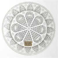 LEE/ROSE NO. 224 CUP PLATE, colorless, slightly