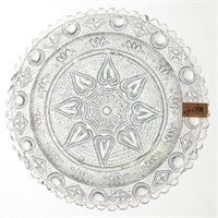 LEE/ROSE NO. 214-A CUP PLATE, colorless, cloudy,