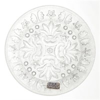 LEE/ROSE NO. 222 CUP PLATE, colorless with light