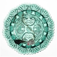 LEE/ROSE NO. 247 CUP PLATE, medium green with