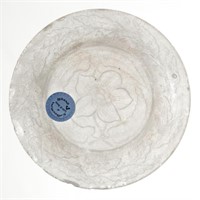 LEE/ROSE NO. 297 CUP PLATE, colorless with