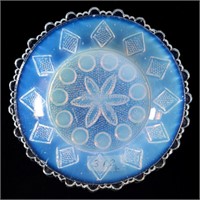 LEE/ROSE NO. 312 CUP PLATE, fiery opalescent, 23