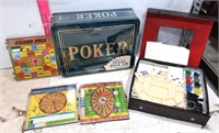 Poker - Train Domino's & 3 Mag Travel Games