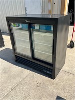 True GDM-41 2 door glass refrigerator