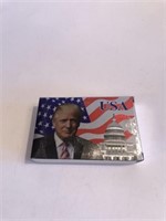 Trump foil playing cards
