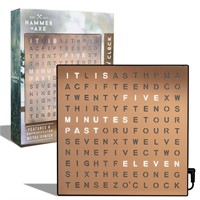 Hammer & Axe Sharper Image LED Light-up Word Clock