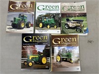 2017, 2018, 2019, 2020, 2021 Green Magazines