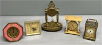 Travel & Carriage Clock Lot Collection