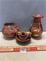 INTERESTING LOT OF FOREIGN POTTERY