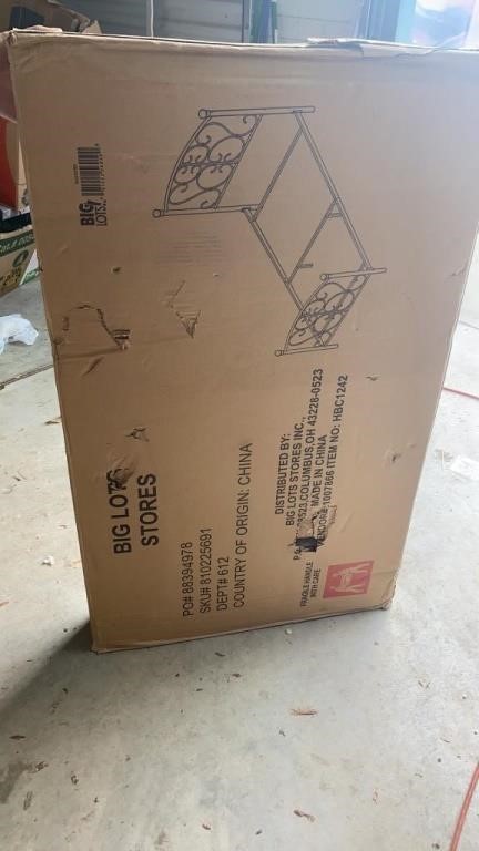 Big Lots Bed Frame in the box