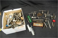 Assortment of Tools, bits, picks & other tools