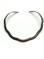 Sterling silver torc