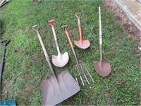 SHOVELS AND PITCH FORK (5)
