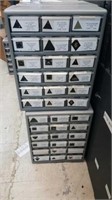 2 - 18 Drawer Poly Bins