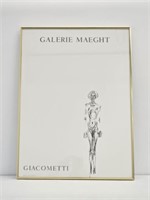 GIACOMETTI GALERIE MAEGHT GALLERY PRINT