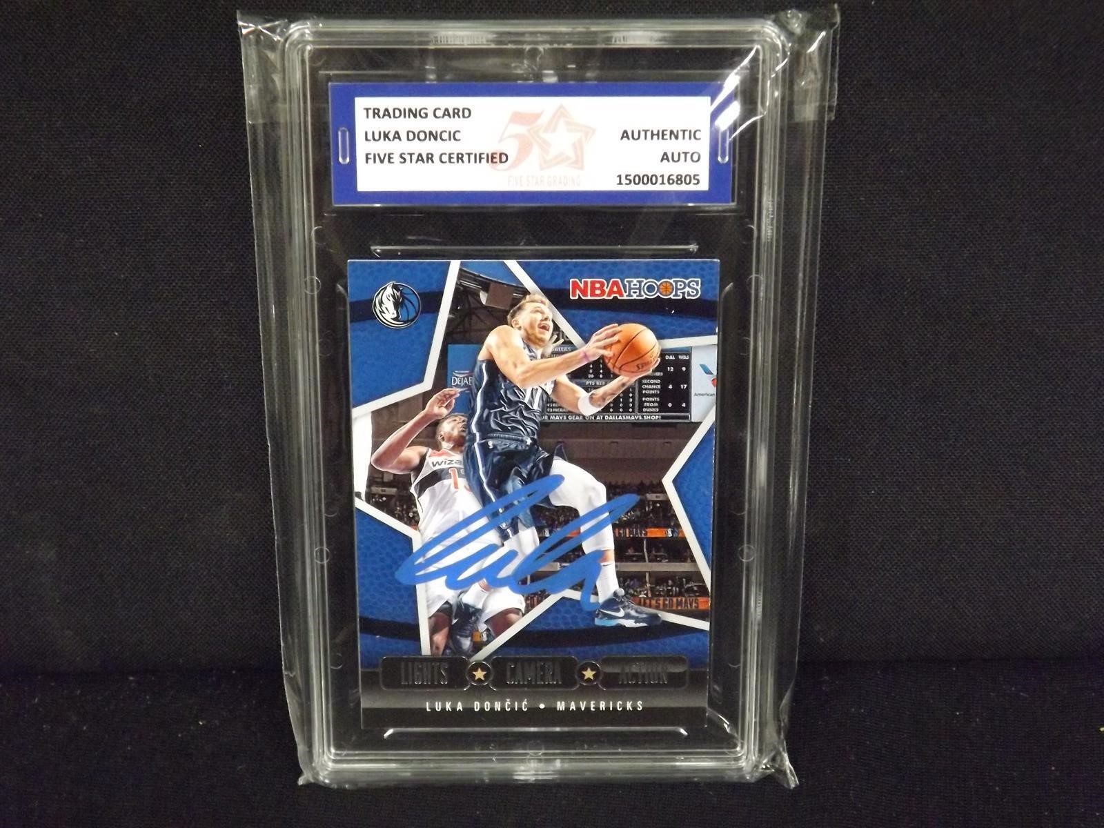 2020-21 HOOPS LUKA DONCIC AUTOGRAPH FSG